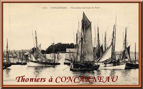 Thoniers a Concarneau